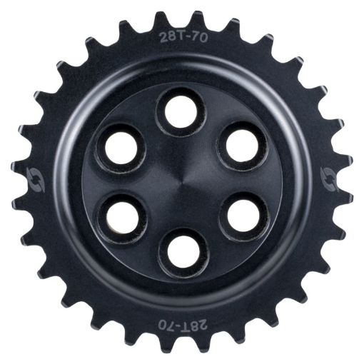 Picture of KraftWerks Cogged Pulley - 70mm Cogged 64mm Width (28 TEETH GT2)
