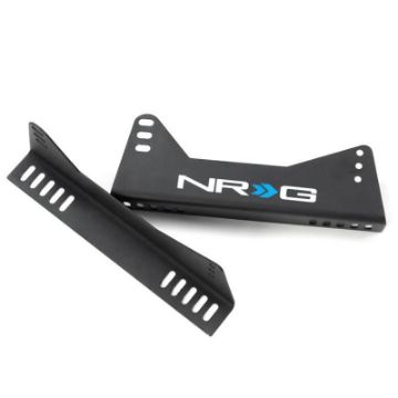 Picture of NRG Bucket Seat Side Bracket - 2pc w NRG Logo