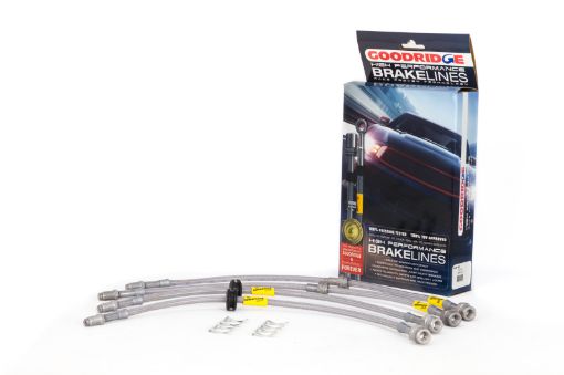 Picture of Goodridge 04 - 13 Mazda 3Mazdaspeed3 Stainless Steel Brake Line Kit