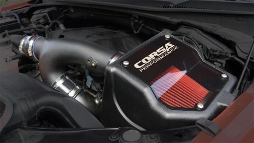Picture of Corsa 15 - 20 Ford F - 150 2.7L Ecoboost 2015 - 2016 3.5L EcoBoost Cold Air Intake with DryTech Filter