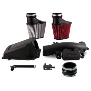 Picture of Mishimoto 2018 Jeep Wrangler JL 2.0T Air Intake w Oiled Filter