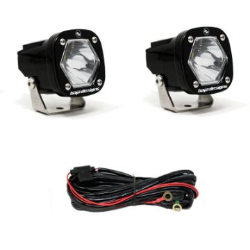 Picture of Baja Designs S1 Spot LED Light w Mounting Bracket Pair
