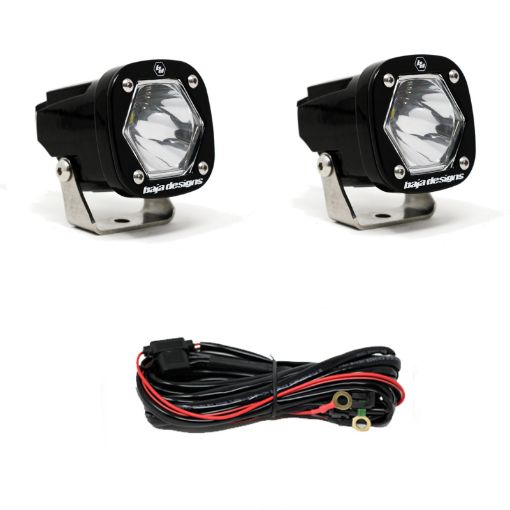 Picture of Baja Designs S1 Spot LED Light w Mounting Bracket Pair