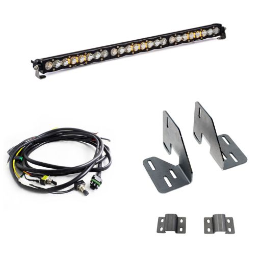 Picture of Baja Designs 18 - 19 GMC 25003500 HD S8 30in Light Bar Kit