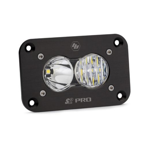 Picture of Baja Designs S2 Pro Flush Mount Driving Combo Pattern LED Work Light - Clear
