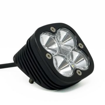 Picture of Baja Designs Squadron Pro Series Black Flush Mount WorkScene Pattern LED Light Pod - Clear