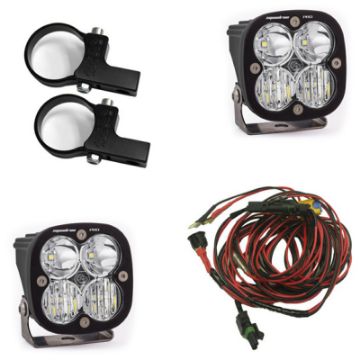 Picture of Baja Designs Squadron Pro LED Light Pods Kit wHorizontal Mounts1.75in Harness