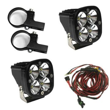 Picture of Baja Designs Squadron Pro LED Light Pods Kit wHorizontal Mounts2.00in Harness