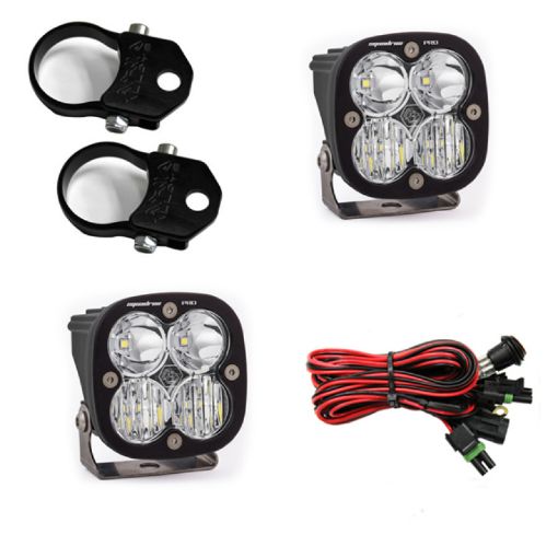 Picture of Baja Designs Squadron Pro LED Light Pods Kit wVertical Mounts1.75in Harness