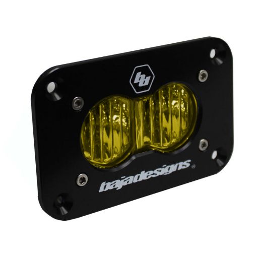 Picture of Baja Designs S2 Wide Cornering Sport Flush Mount LED - Amber