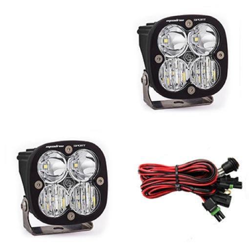 Picture of Baja Designs Squadron Sport DrivingCombo Pair LED Light Pods - Clear