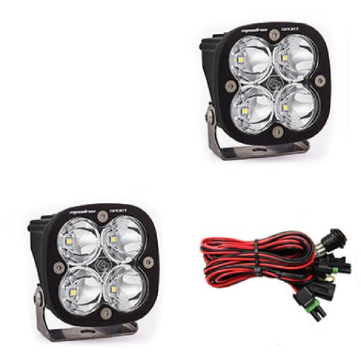Picture of Baja Designs Squadron Sport WorkScene Pair LED Light Pods - Clear
