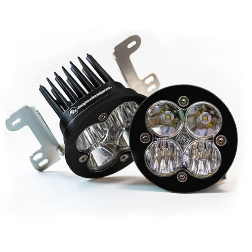 Picture of Baja Designs 07 - 17 Jeep Wrangler JK Squadron R Sport Fog Pocket Kit