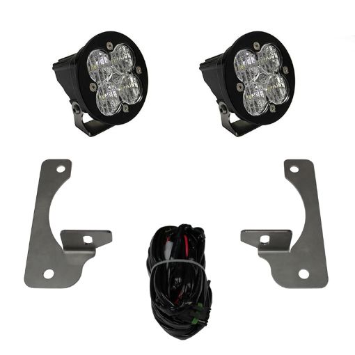 Picture of Baja Designs 13 - 16 Jeep JK Rubicon X10th AnneHard Rock Squadron - R Pro LED Light Kit