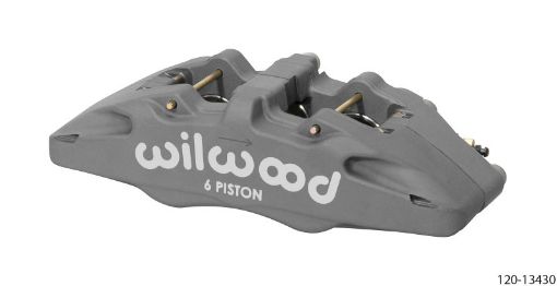 Picture of Wilwood DynaPro DP6 Lug Mount Anodized Alum. Caliper 1.62in1.38in1.38in Piston .38in Rotor - Right