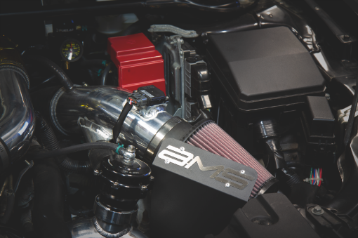 Picture of AMS Performance 08 - 15 Mitsubishi EVO X Intake Fan Shield for Standard Intake (Excl CAI)