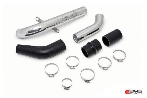 Picture of AMS Performance 08 - 15 Mitsubishi EVO X Upper IC Pipe - Polished