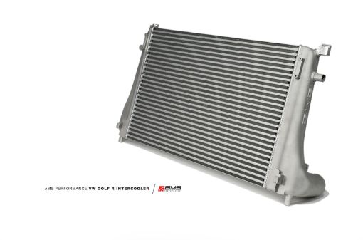 Picture of AMS Performance 2015 VW Golf R MK7 Front Mount Intercooler Upgrade wCast End Tanks
