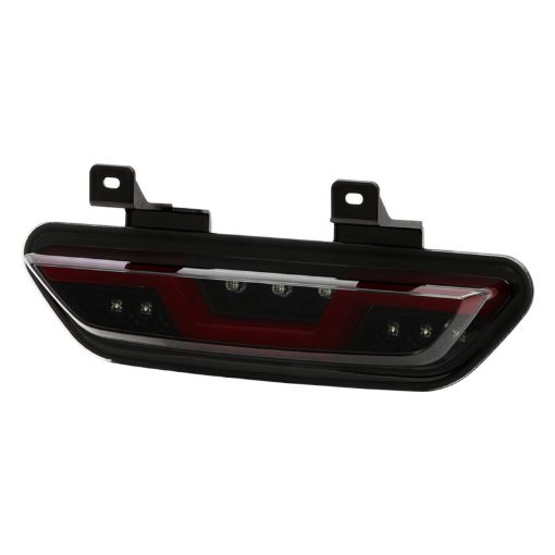 Picture of Spyder 15 - 16 Ford Mustang LED Reverse Lights - Black Smoke w Red Bar (ALT - YD - FM15RED - REV - BSM)