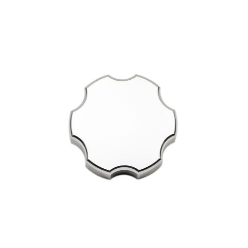 Picture of Wehrli 99 - 24 GM 150025003500 Billet Aluminum Brake Master Cylinder Cap - Clear Anodized