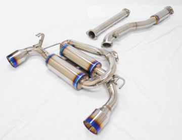 Picture of MXP 08 - 15 Mitsubishi Evolution 10 w2 Section Pipes T304 SP Exhaust System wDual Exit