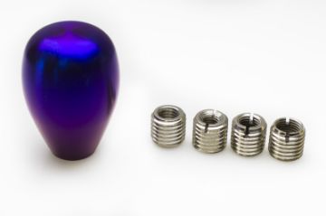 Picture of MXP Burned Titanium Tear Drop Shift Knob wInsert