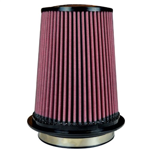 Picture of Injen Oiled Air Filter 5.0in Flange ID 7.0in Twist Lock Base 7.9in Media Height 5.0in Top