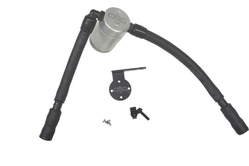 Picture of JL 16 - 19 Ford Escape 1.5L EcoBoost Passenger Side Oil Separator 3.0 - Clear Anodized