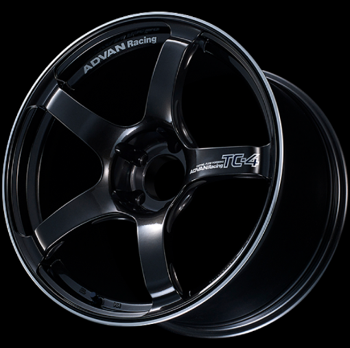 Picture of Advan TC4 17x9 45 5 - 114.3 Racing Black Gunmetallic and Ring Wheel
