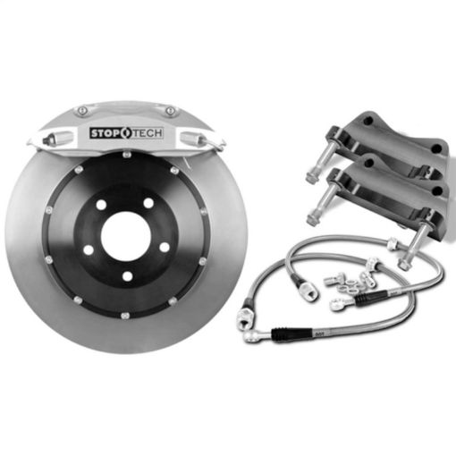 Picture of StopTech 02 - 04 Infiniti G3503 - 08 Nissan 350Z Rear BBK w Trophy Anod ST - 41 Calip Slot 355x32 Rotors
