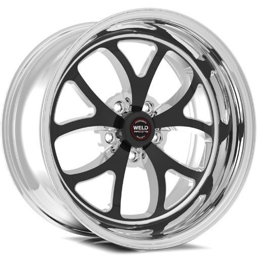 Picture of Weld S76 17x8 5x4.5 BP 5.2in. BS Black Wheel (High Pad) - Non - Beadlock