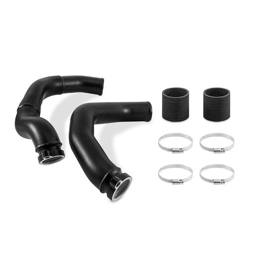 Picture of Mishimoto 2015 BMW F8X M3M4 Charge Pipe Kit - Wrinkle Black