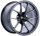Picture of BBS RI - A 18x10 5x120 ET25 Matte Graphite Wheel - 82mm PFSClip Required