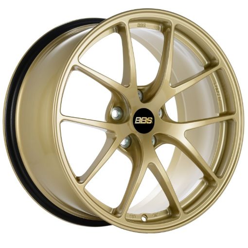 Picture of BBS RI - A 18x9.5 5x114.3 ET35 Gold Wheel - 82mm PFSClip Required