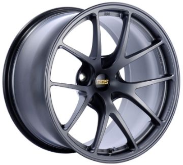 Picture of BBS RI - A 18x9.5 5x114.3 ET35 Matte Graphite Wheel - 82mm PFSClip Required
