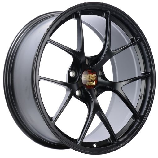 Picture of BBS RI - D 20x10 5x112 ET19 Matte Black Wheel - 82mm PFSClip Required