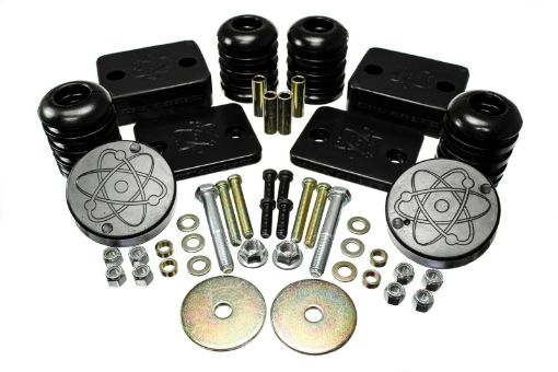 Picture of Energy Suspension 18 - 20 Jeep Wrangler JL Black Front Bump Stop Set (Set of 2)