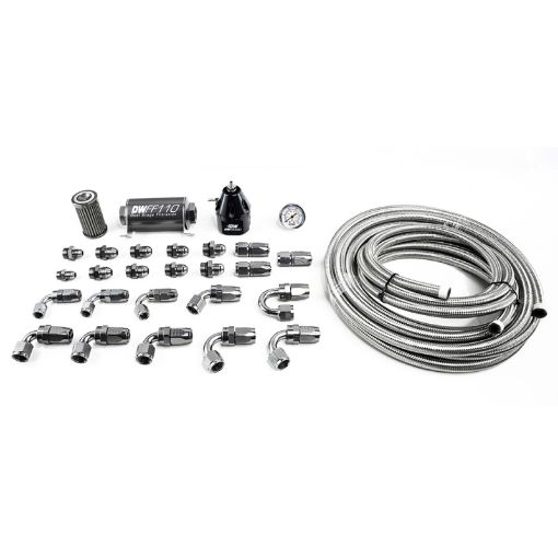Picture of DeatschWerks 11 - 19 Ford Mustang X2 Series - 10AN CPE Plumbing Kit