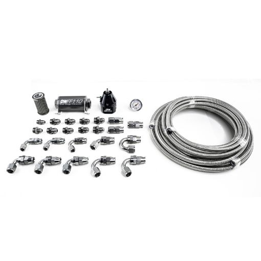 Picture of DeatschWerks 11 - 19 Ford Mustang X2 Series - 10AN PTFE Plumbing Kit