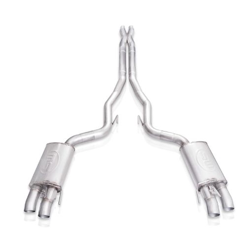 Picture of Stainless Works 2015 Ford Shelby GT350 Legend Factory Connect X - Pipe Catback Exhaust wValves