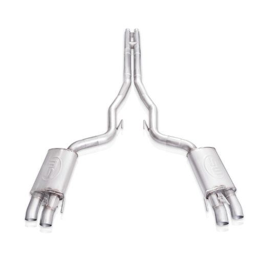 Picture of Stainless Works 2015 Ford Shelby GT350 Redline Factory Connect H - Pipe Catback Exhaust wValves