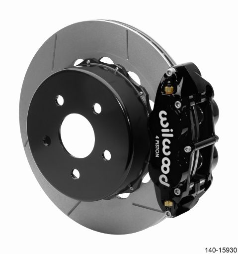 Picture of Wilwood Superlite 4R Rear Brake Kit 14.00 Black 2018 - Up Jeep JL wLines