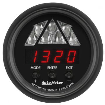 Picture of Autometer Z - Series 2 - 116in Tachometer Digital 16000 RPM w LED Shift Light