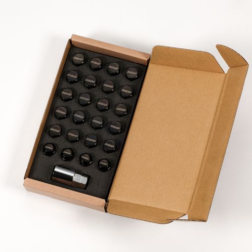 Picture of Rays 19 Hex Nut M12x1.50 - Black (20 Pieces)