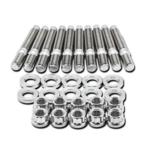 Picture of BLOX Racing SUS303 Stainless Steel Intake Manifold Stud Kit M8 x 1.25mm 55mm in Length - 7 - piece