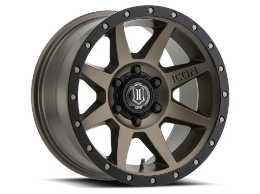 Picture of ICON Rebound 17x8.5 6x5.5 0mm Offset 4.75in BS 106.1mm Bore Bronze Wheel