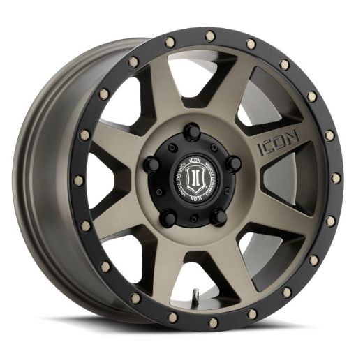 Picture of ICON Rebound 18x9 5x150 25mm Offset 6in BS 110.1mm Bore Bronze Wheel