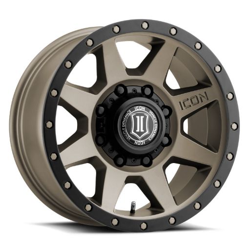 Picture of ICON Rebound HD 18x9 8x6.5 12mm Offset 5.5in BS 121.4mm Bore Bronze Wheel
