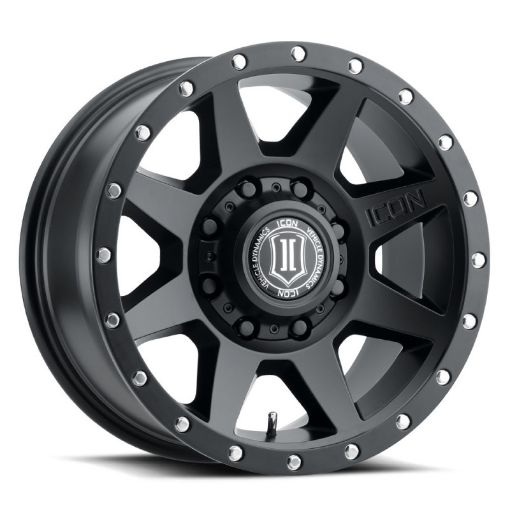 Picture of ICON Rebound HD 18x9 8x180 12mm Offset 5.5in BS 124.2mm Bore Satin Black Wheel