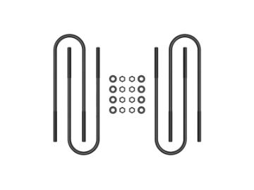 Picture of ICON 00 - 04 Ford F - 250F - 350 Front Semi Round U - Bolt Kit